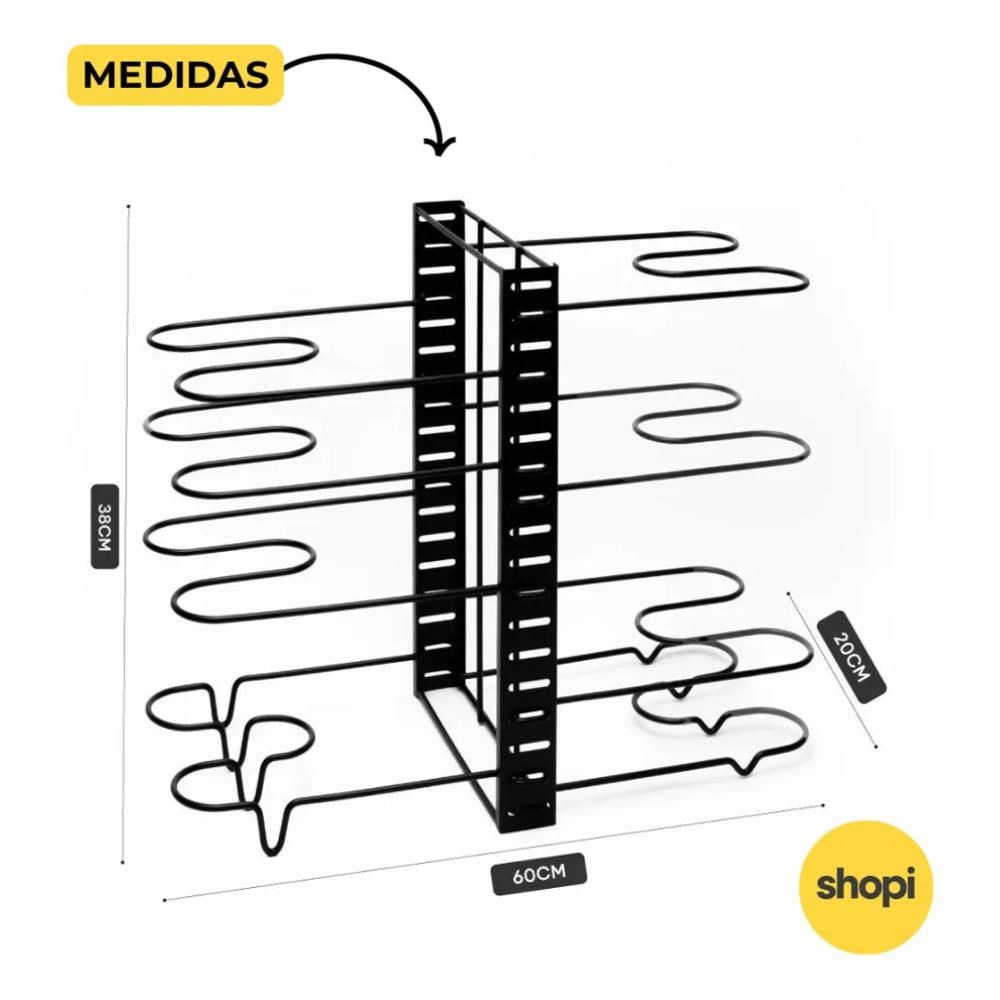 Miniatura 2 de Estante Organizador Para Ollas Y Sartene
